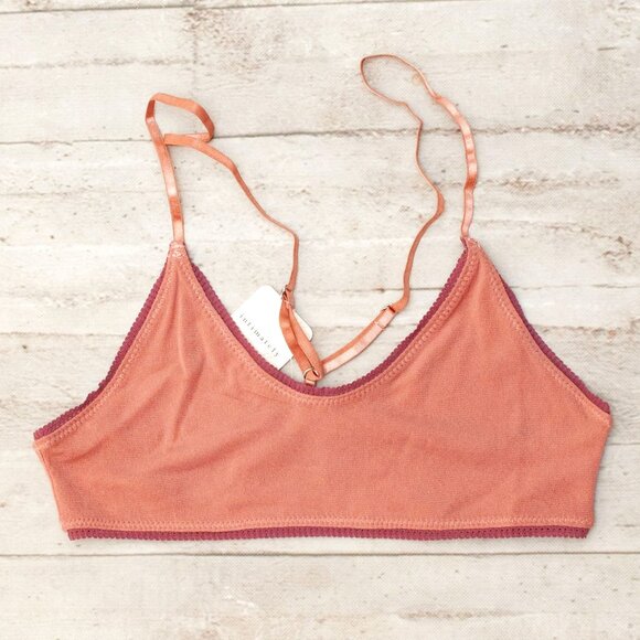 NWT Free People Hide and Seek Bralette in Bisque size M - Picture 1 of 8
